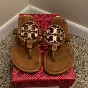 Tory Burch Metal Miller Rose Gold